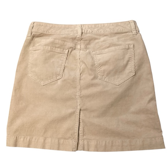 Old Navy Tan Fine Corduroy Stretch Mini Skirt, Size 6 Style 675666‎ - Picture 8 of 9